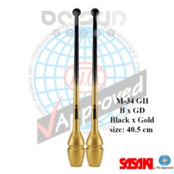 M-34GH-F BxGD col. Black x Gold Gradation Rubber Clubs